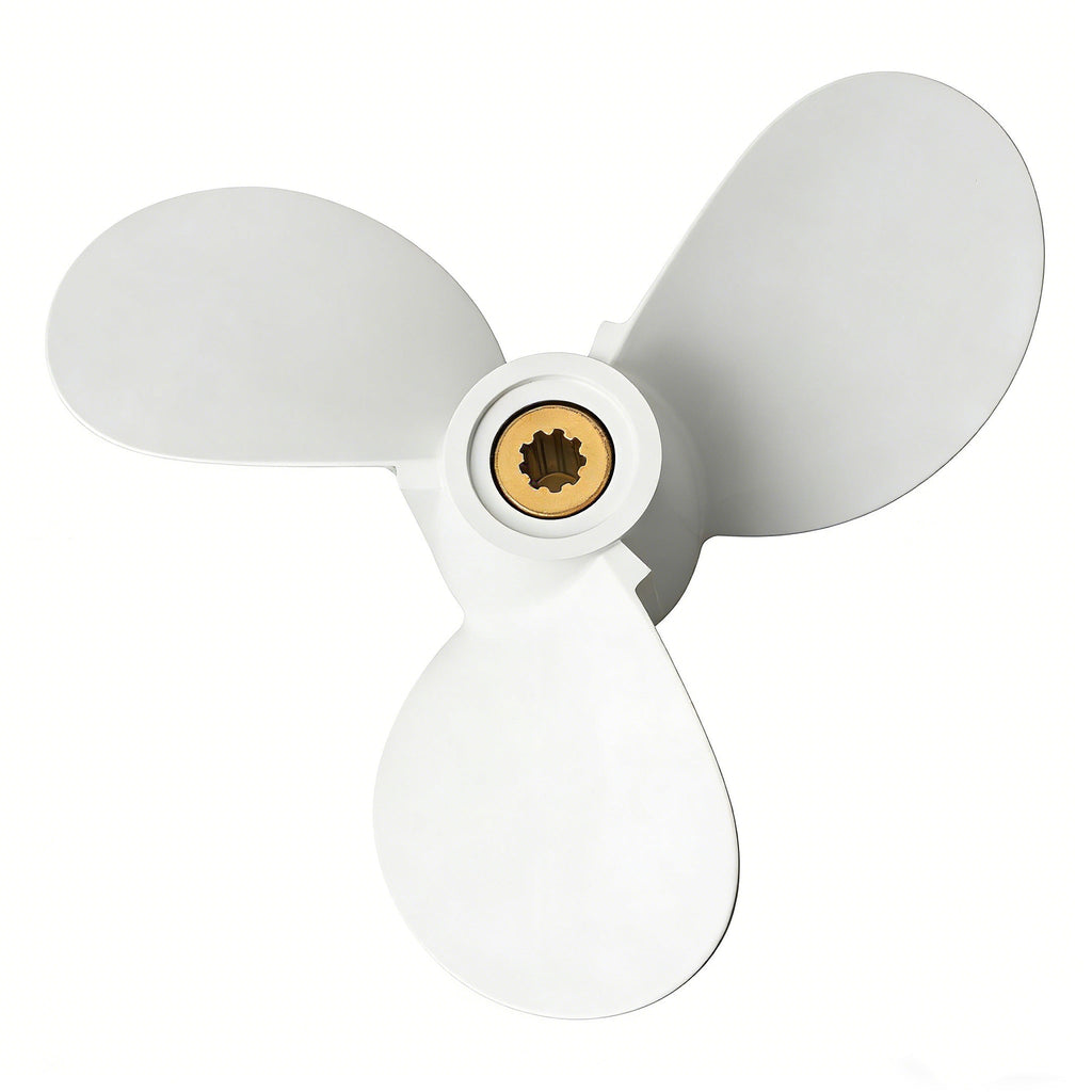 Boat Aluminum Alloy Propeller 7 1/2x8-BA for Yamaha 4hp 5hp 6hp 6E0-45941-01-EL 7.5x8